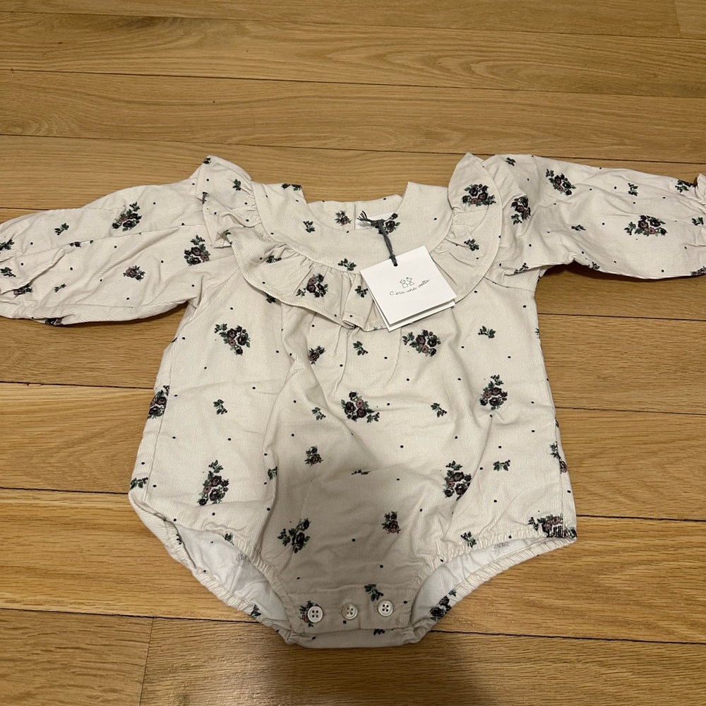 Floral Baby Romper